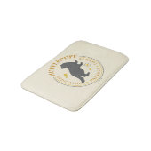 HUFFLEPUFF™ Badger House Pride Abzeichen Badematte (Schrägansicht)