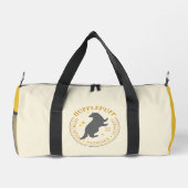 HUFFLEPUFF™ Badger House Pride Abzeichen Duffle Bag (Rückseite)
