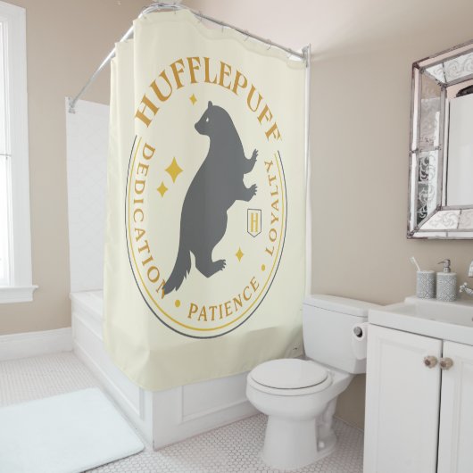 HUFFLEPUFF™ Badger House Pride Abzeichen Duschvorhang (Beispiel)