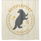 HUFFLEPUFF™ Badger House Pride Abzeichen Duschvorhang (Vorderseite)