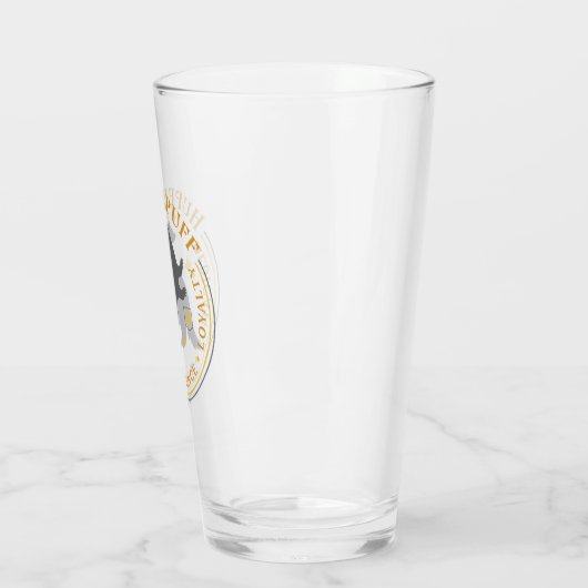 HUFFLEPUFF™ Badger House Pride Abzeichen Glas (Links)