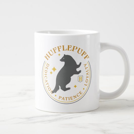 HUFFLEPUFF™ Badger House Pride Abzeichen Jumbo-Tasse (Rechts)