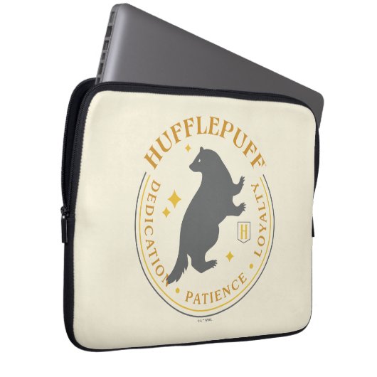 HUFFLEPUFF™ Badger House Pride Abzeichen Laptopschutzhülle (Vorne Rechts)
