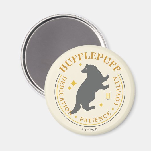 HUFFLEPUFF™ Badger House Pride Abzeichen Magnet (Vorderseite/Rückseite)