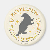 HUFFLEPUFF™ Badger House Pride Abzeichen Magnet (Vorne)