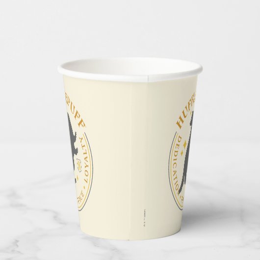 HUFFLEPUFF™ Badger House Pride Abzeichen Pappbecher (Rechts)