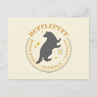HUFFLEPUFF™ Badger House Pride Abzeichen Postkarte