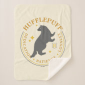 HUFFLEPUFF™ Badger House Pride Abzeichen Sherpadecke (Vorderseite)