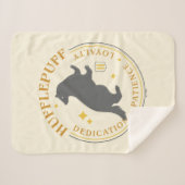 HUFFLEPUFF™ Badger House Pride Abzeichen Sherpadecke (Vorderseite (Horizontal))