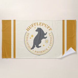 HUFFLEPUFF™ Badger House Pride Abzeichen Strandtuch