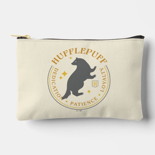 HUFFLEPUFF™ Badger House Pride Abzeichen Zubehörtasche (Vorderseite)