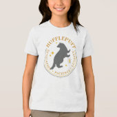 HUFFLEPUFF™ Badger House Pride Badge Tri-Blend Shirt (Vorderseite)