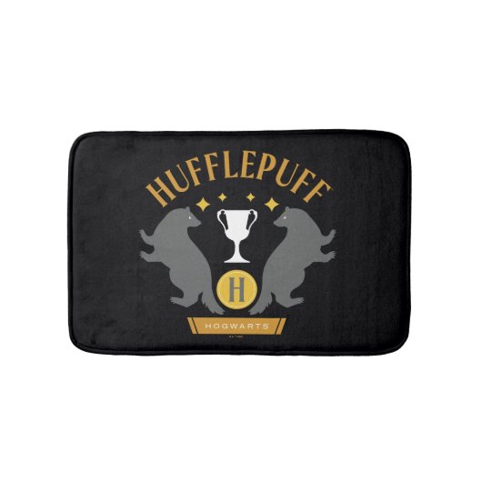 HUFFLEPUFF™ Badger und Cup House Pride Grafik Badematte (Vorderseite)