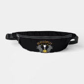 HUFFLEPUFF™ Badger und Cup House Pride Grafik Bauchtasche (Vorderseite)