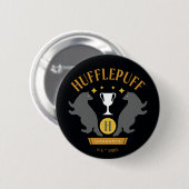 HUFFLEPUFF™ Badger und Cup House Pride Grafik Button (Vorne & Hinten)