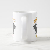 HUFFLEPUFF™ Badger und Cup House Pride Grafik Jumbo-Tasse (Rückseite)