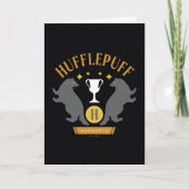 HUFFLEPUFF™ Badger und Cup House Pride Grafik Karte (Vorderseite)
