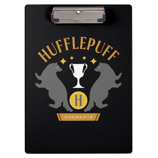 HUFFLEPUFF™ Badger und Cup House Pride Grafik Klemmbrett (Vorderseite)