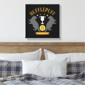 HUFFLEPUFF™ Badger und Cup House Pride Grafik Leinwanddruck (Insitu (Schlafzimmer))