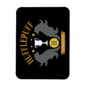 HUFFLEPUFF™ Badger und Cup House Pride Grafik Magnet (Vertikal)