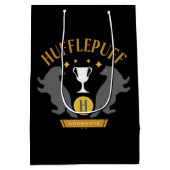 HUFFLEPUFF™ Badger und Cup House Pride Grafik Mittlere Geschenktüte (Rückseite)