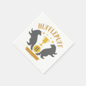 HUFFLEPUFF™ Badger und Cup House Pride Grafik Serviette (Ecke)