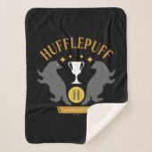 HUFFLEPUFF™ Badger und Cup House Pride Grafik Sherpadecke (Vorderseite)
