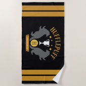HUFFLEPUFF™ Badger und Cup House Pride Grafik Strandtuch (Vorderseite)