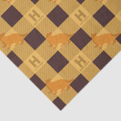 HUFFLEPUFF™ Check Plaid Pattern Seidenpapier (Ausschnitt)