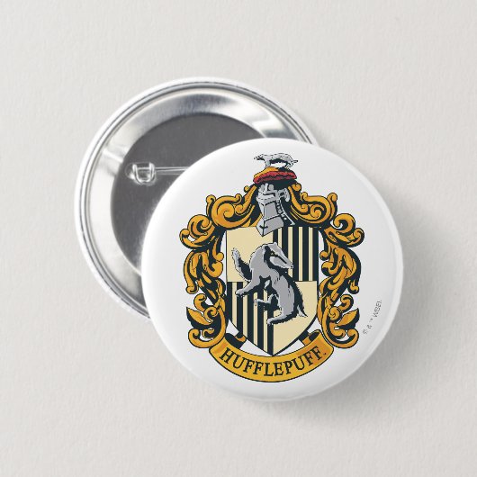 Hufflepuff Crest Button (Vorne & Hinten)
