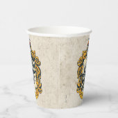 Hufflepuff Crest Pappbecher (Rechts)