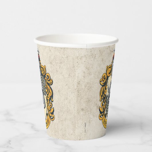 Hufflepuff Crest Pappbecher (Rechts)