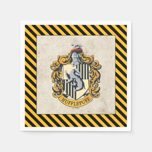 Hufflepuff Crest Serviette (Vorderseite)