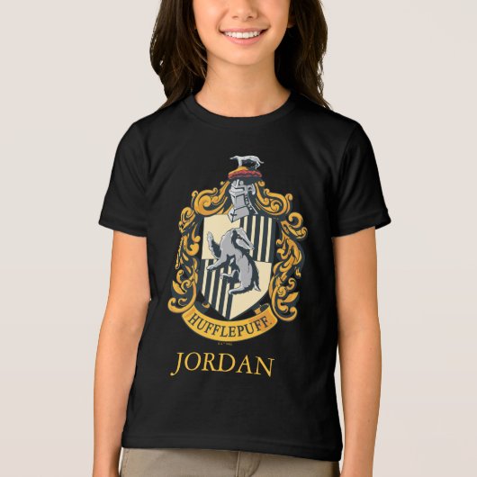 Hufflepuff Crest Tri-Blend Shirt (Vorderseite)