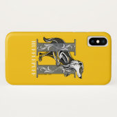 HUFFLEPUFF™ Crosshatched Emblem Case-Mate iPhone Hülle (Rückseite (Horizontal))