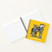 HUFFLEPUFF™ Crosshatched Emblem Notizblock (Innenseite)