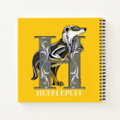 HUFFLEPUFF™ Crosshatched Emblem Notizblock (Rückseite)