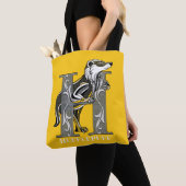 HUFFLEPUFF™ Crosshatched Emblem Tasche (Von Nahem)