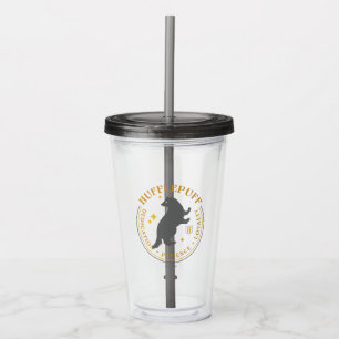 HUFFLEPUFF™ Dachs-Haus-Stolz-Abzeichen Acryltrinkbecher