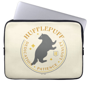 HUFFLEPUFF™ Dachshund-Haus-Stolz-Abzeichen Laptopschutzhülle