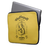 HUFFLEPUFF™ Dedication Patience Loyalty Crest Laptopschutzhülle (Vorderseite Links)