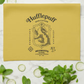HUFFLEPUFF™ Hingabe Geduld Loyalität Wappen Geschirrtuch (Gefaltet)