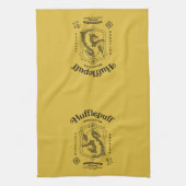 HUFFLEPUFF™ Hingabe Geduld Loyalität Wappen Geschirrtuch (Vertikal)