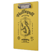 HUFFLEPUFF™ Hingabe Geduld Loyalität Wappen Klemmbrett (Links)
