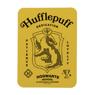 HUFFLEPUFF™ Hingabe Geduld Loyalität Wappen Magnet