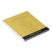 HUFFLEPUFF™ Hingabe Geduld Loyalität Wappen Notizblock (angewinkelt)