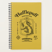 HUFFLEPUFF™ Hingabe Geduld Loyalität Wappen Planer (Vorderseite)