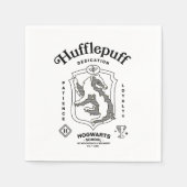 HUFFLEPUFF™ Hingabe Geduld Loyalität Wappen Serviette (Vorderseite)