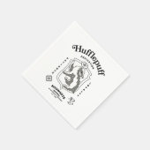 HUFFLEPUFF™ Hingabe Geduld Loyalität Wappen Serviette (Ecke)