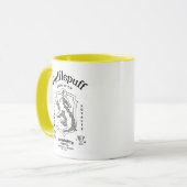 HUFFLEPUFF™ Hingabe Geduld Loyalität Wappen Tasse (Vorderseite Links)